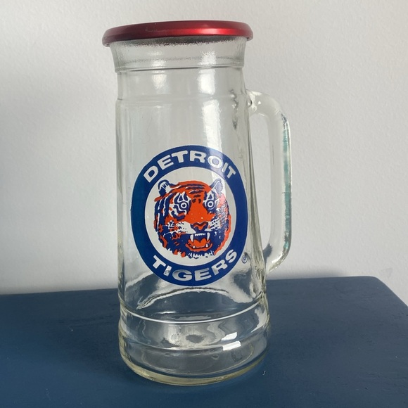 Collectible MLB Detroit Tigers Mug O’ Nuts w/Original Lid Empty - Picture 6 of 6